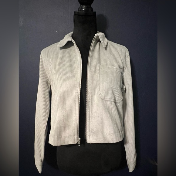 😍 Cotton-Corduroy Jacket 🧥 With Zipper and chest pocket 🥰 - Picture 6 of 6